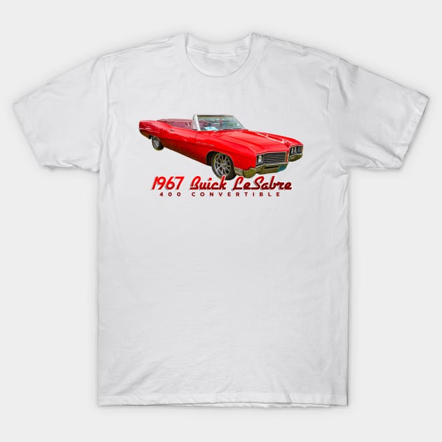 1967 Buick LeSabre 400 Convertible T-Shirt by Gestalt Imagery